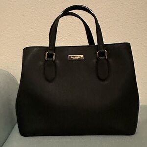 Kate Spade Black Satchel with Timeless Design